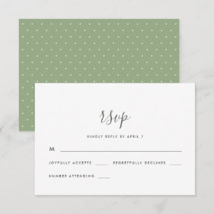 Script Moderno com Ponto Casamento Rsvp