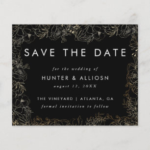 Script Moderno Salva A Data Orçamento Flyer