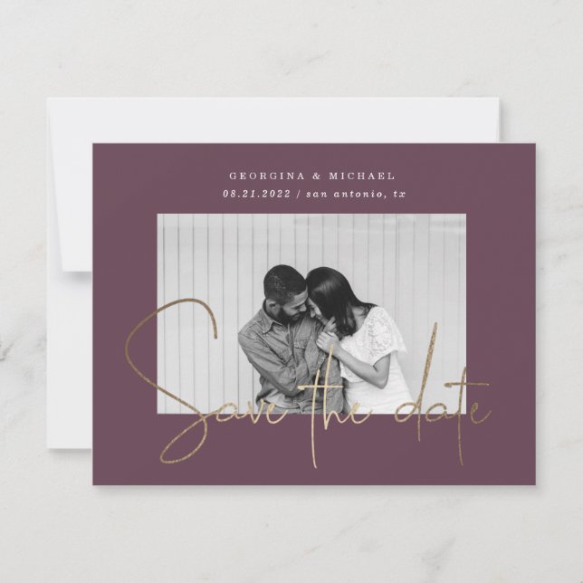 script ouro uma foto salvar o cartão postal da dat (Frente)