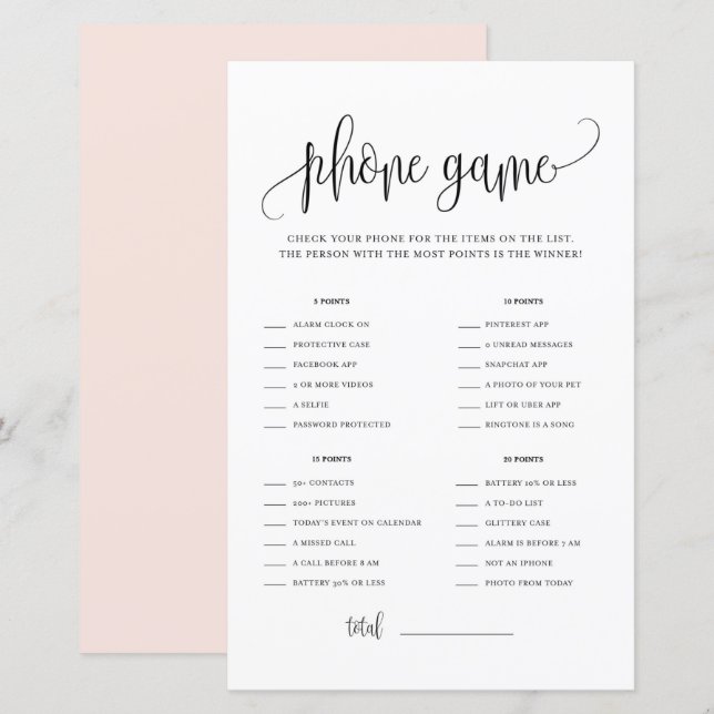 Script Preto - O que há no seu jogo de Chá telefôn (Frente/Verso)