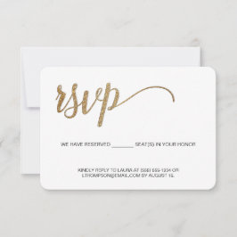 Script RSVP Dourado sem endereçar o assento reserv