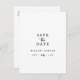 Script Rustic Salve o Cartão-Postal de Anúncio de 