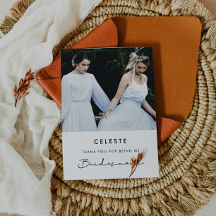 Script simples cartões de agradecimentos Bridesma