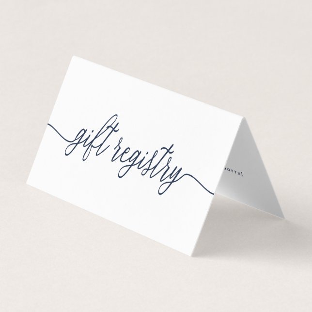 Script Simples Com Cartão De Registro De Oferta De (Frente)