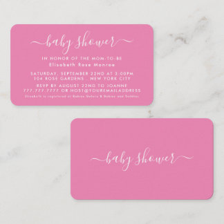 Script Simples - Convite de Tíquete de Chá de fral