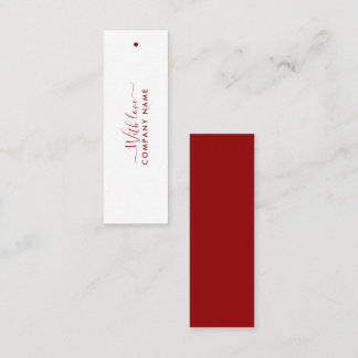 Script Simples - Etiquetas de Presente Vermelho e