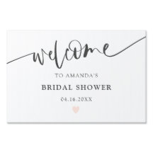 script simples minimalista para bem-vinda de chá d