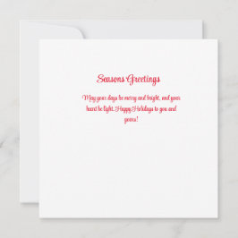 Script Snowflakes de cartões de natal Personalizad