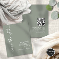 Script Verde do Sage do Orçamento QR Casamento Sal