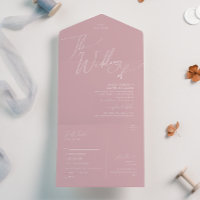 Script Whimsical | Rosa de Casamento de Selo e Env