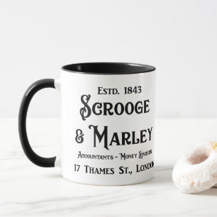 Scrooge & Marley - uma caneca de café da canção