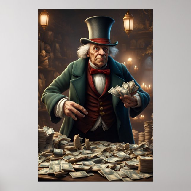 Scrooge Poster (Frente)