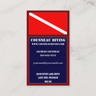 Scuba Cartão de visita 1