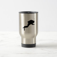 Scuba Diver - Caneca de viagem