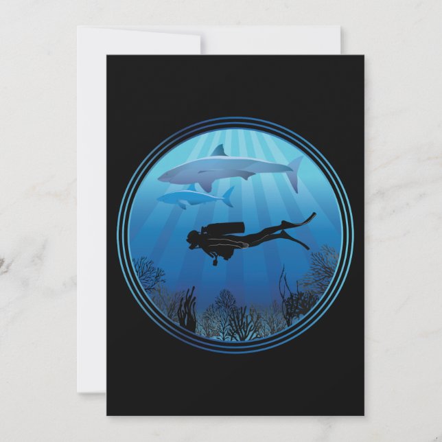 Scuba Diver Shark (Frente)