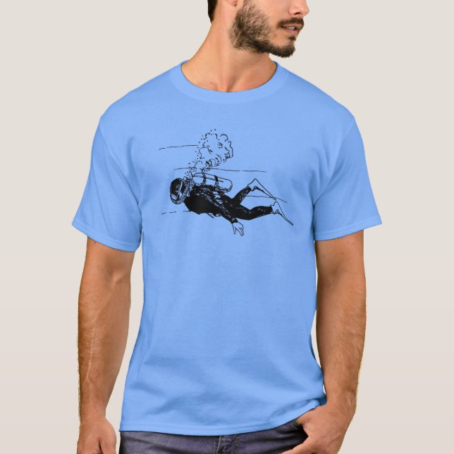 Scuba Diver T-Shirt (Frente)
