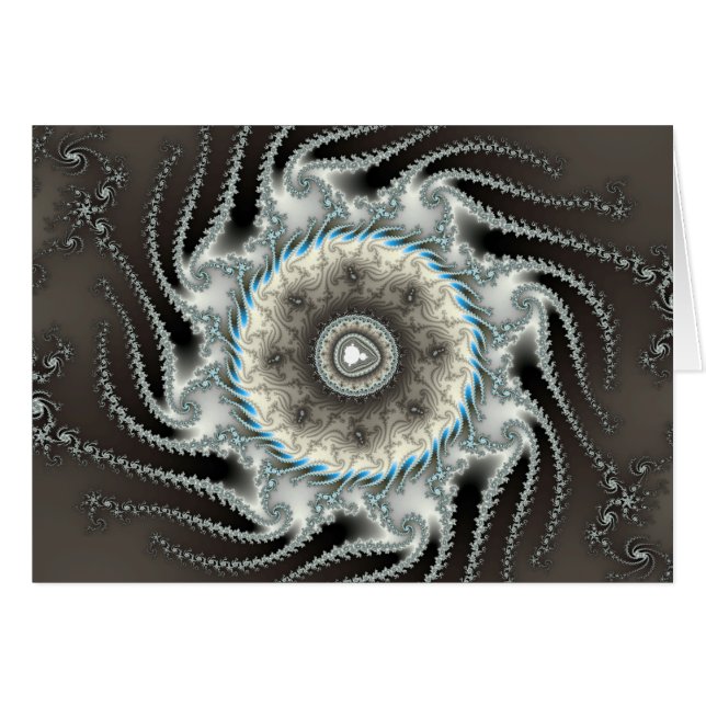 Scuibbish - Cartão Fractal (Frente Horizontal)