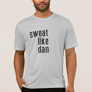 SDLHC - T-shirt do SportTek dos homens - suor como
