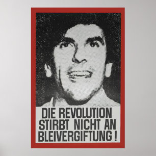 SDS Rudi Dutschke Poster A Revolução não