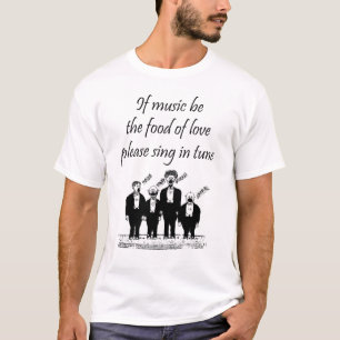 Se a música for a comida da camisa do amor - jogu