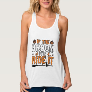 Se a Vassoura Serve Monte Nele Camisa de Bruxa de 