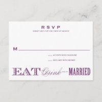 & SE CASAR | RSVP 3,5 x 5