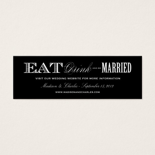 & SE CASAR | WEDDING WEBSITE CARTÕES (Frente)