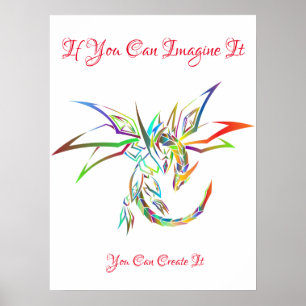 Se Conseguem Imaginar Que É Poster De Arte De Pare