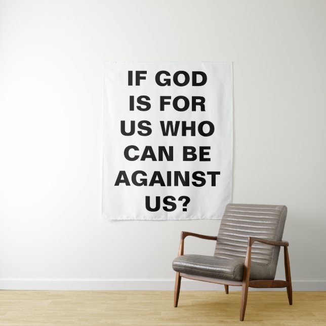Se Deus É Para Nós... Tapete de parede (In Situ)