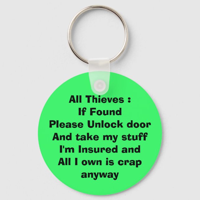 Se encontrar Chaveiro (Frente)