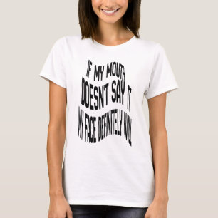 Se minha boca não diz camiseta