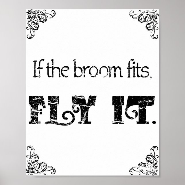 Se o impressão de Ajustado de Broom (Frente)