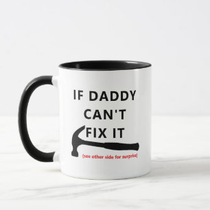 Se o Papai Não Consegue Consertar Caneca - Citação