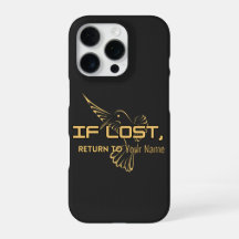 Se Perdido Devolva Para – Nome Personalizado iPhon