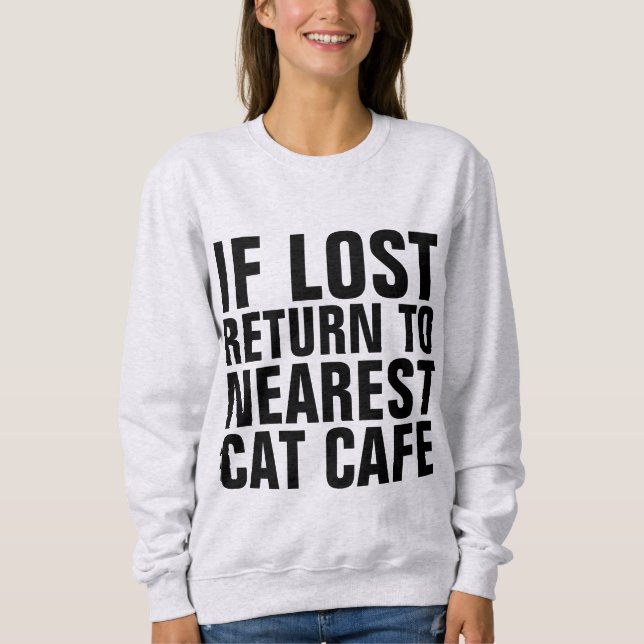 SE PERDIDO RETORNAR ÀS T-shirts MAIS PRÓXIMAS DA C (Frente)