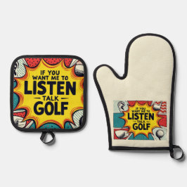 Se Querem Que Eu Escute, Fale Com Golfe.