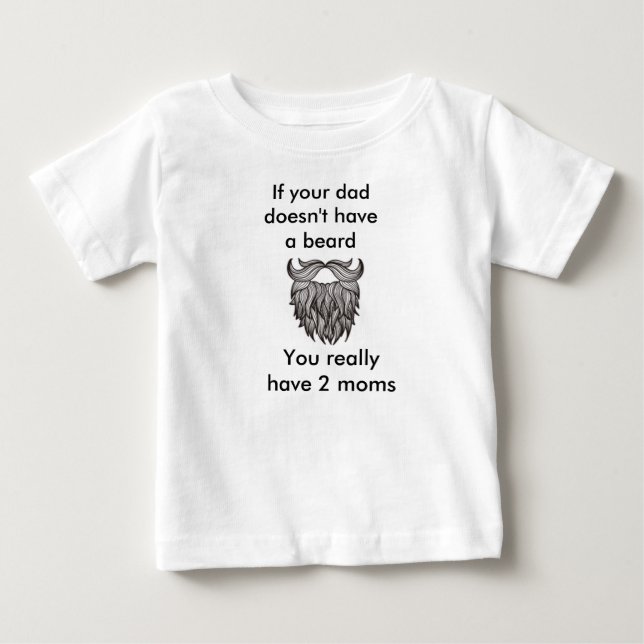 Se seu pai não tem uma camisa da barba (Frente)