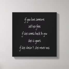 se você a ama, cite a canvas