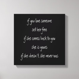 se você a ama, cite a canvas