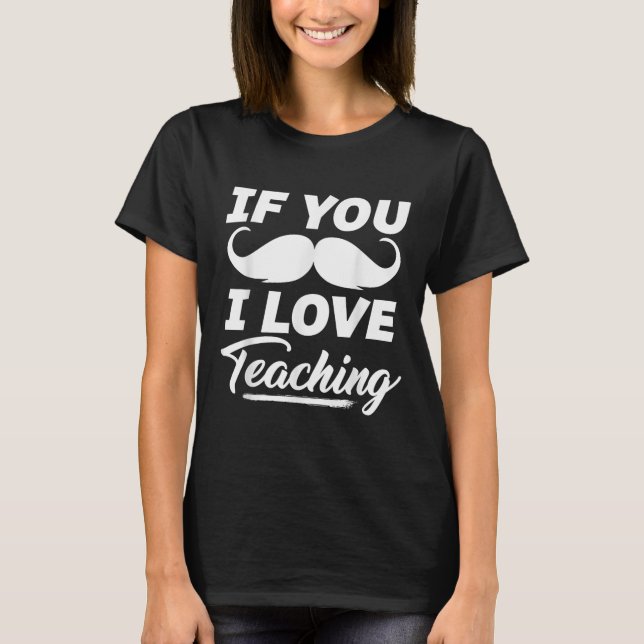 Se Você Dói, Eu Adoro Ensinar Camisa Professor Cin (Frente)