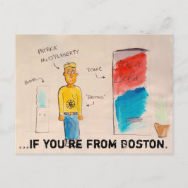 Se você é de um cartão postal doode Boston