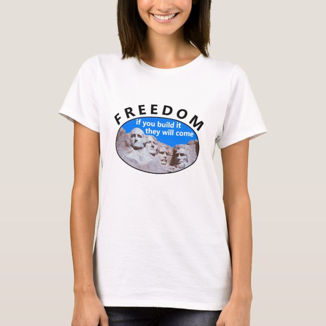 Se você o construir (luz v3) T-Shirt (Frente)