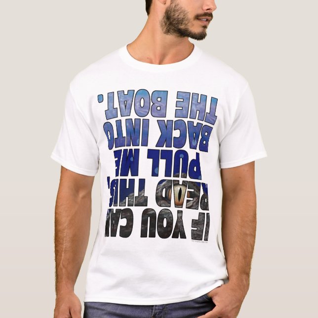 Se você pode ler este t-shirt (Frente)