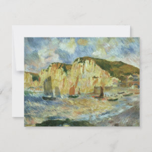 Sea and Cliff by Pierre Renoir, Vintage Fine Art