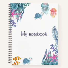 Sea Breeze Notebook – Cute Journal for Ocean Lover