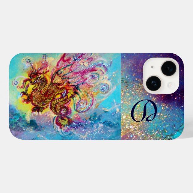 SEA DRAGON MONOGRAM Fantasy (Verso (horizontal))