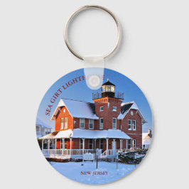 Sea Girt Lighthouse New Jersey Chaveiro