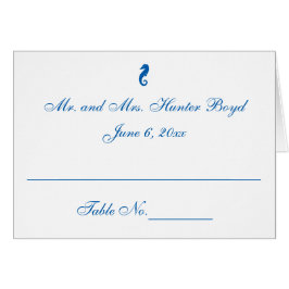 "Sea Horse Serenity" Cartões de Posição