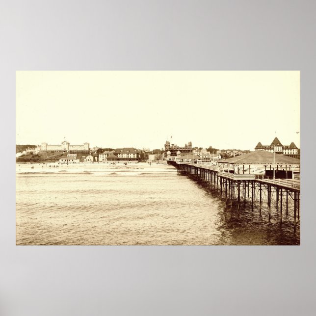 Sea Side Park Old Orchard Beach, Maine 1904 Poster (Frente)