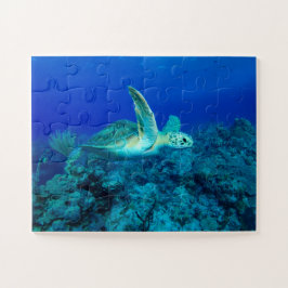 Sea Turtle Kids Quebra-cabeça